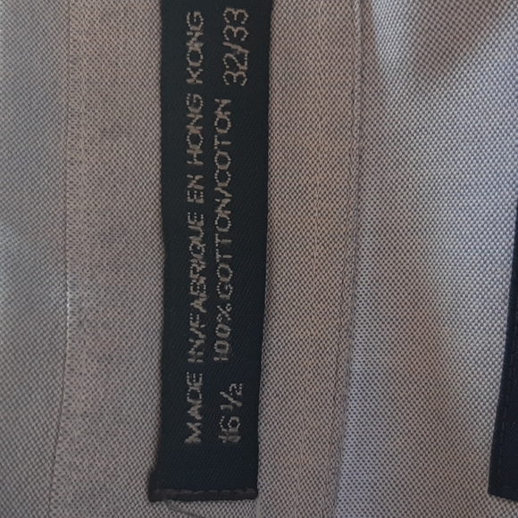 Light Blue Nautica Cotton 16½ 32/33 Dress Shirt - Picture 6 of 6